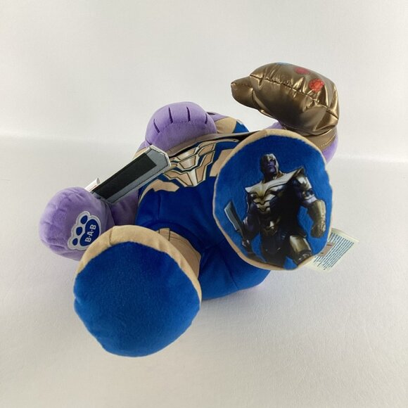 Build A Bear Marvel Avengers End Game Thanos 16" Plush Stuffed Animal Toy Sword - Picture 2 of 7